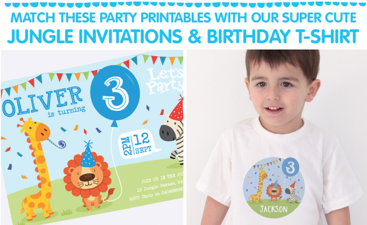 1st birthday printable invitations