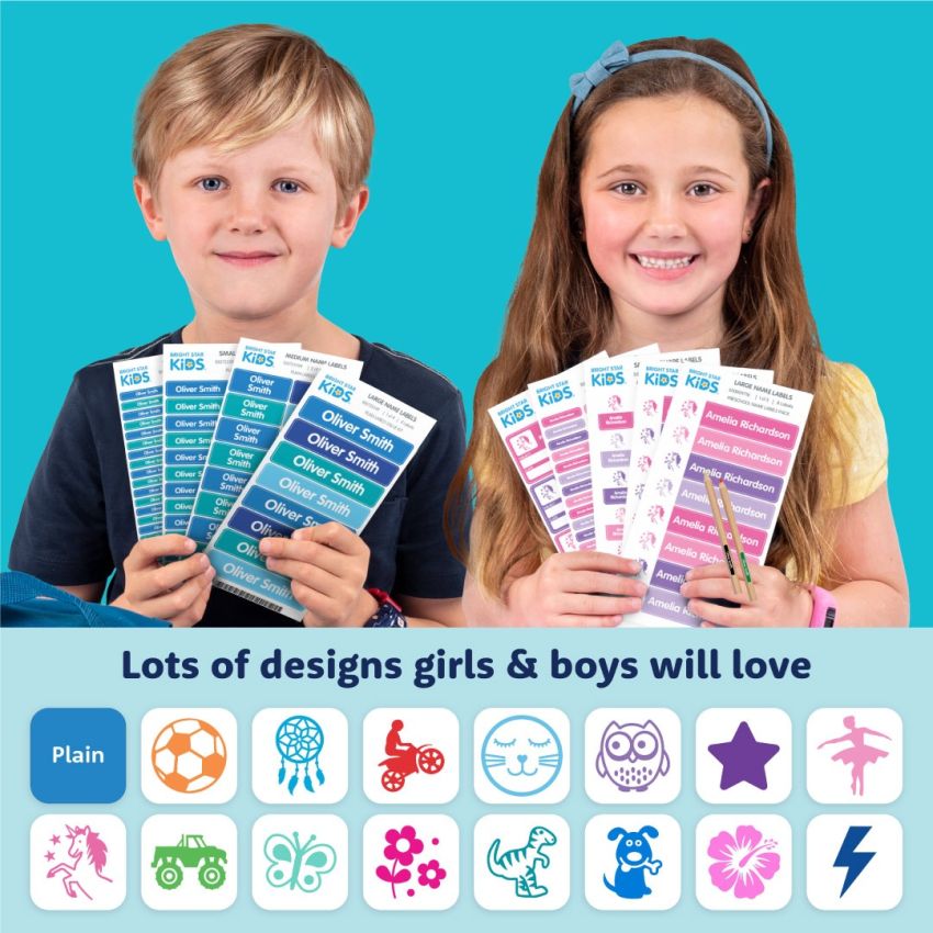 Classic School Name Labels Value Kit product preview image