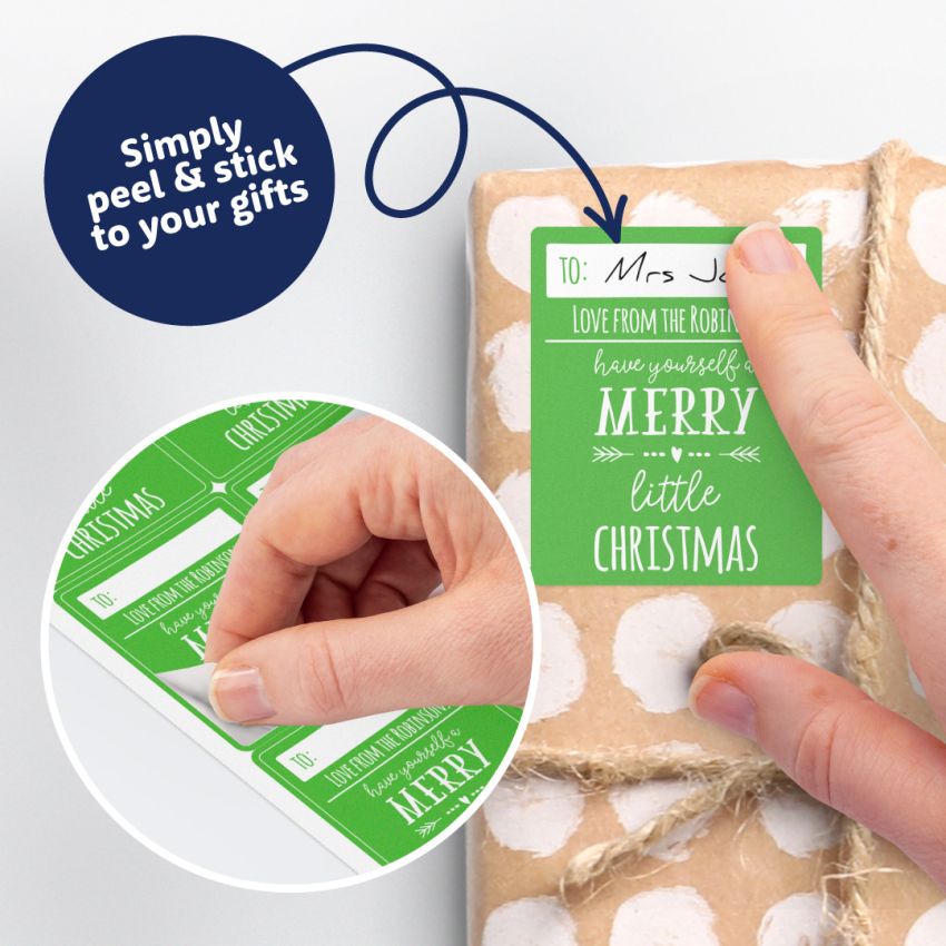 Personalized Christmas Gift Labels product preview image
