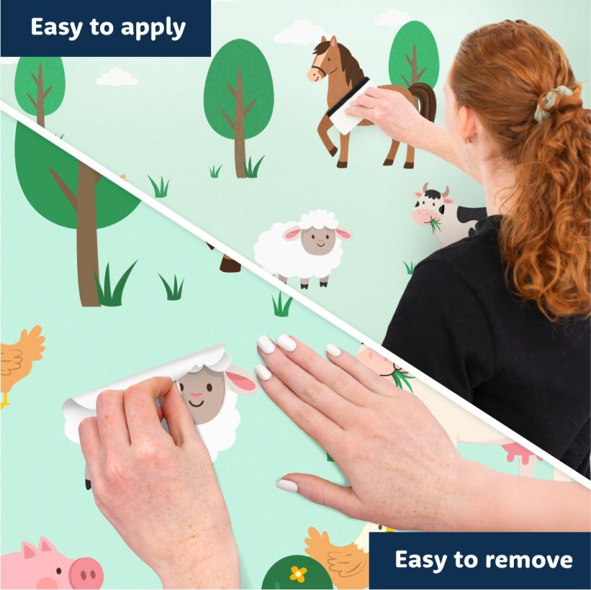Farm Animal Wall Stickers product preview image