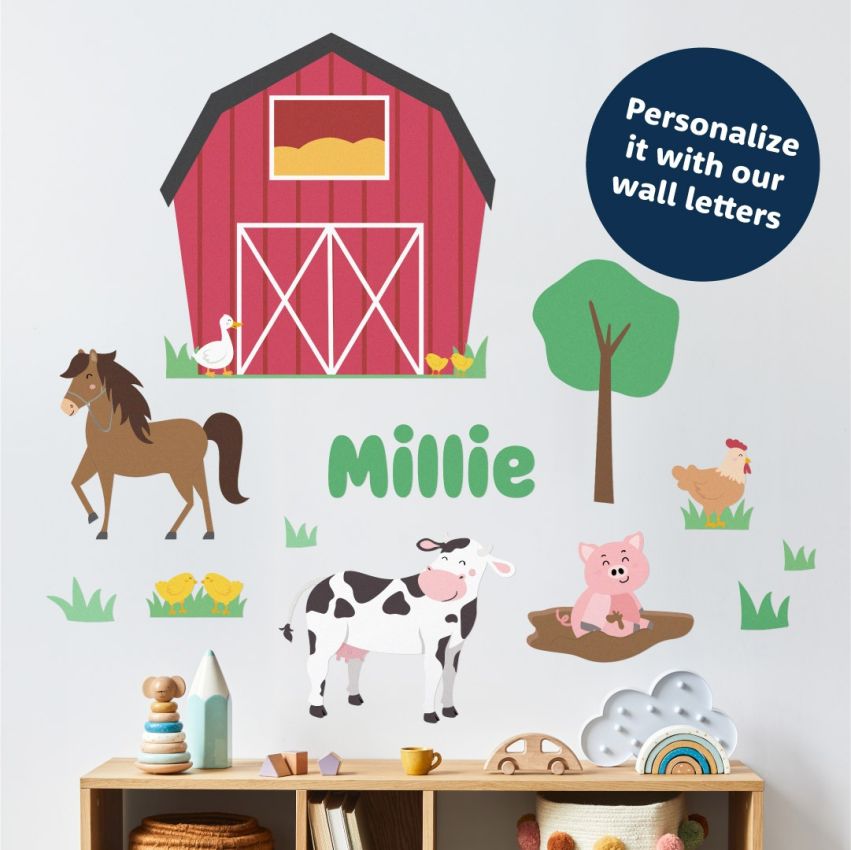 Barnyard Wall Stickers product preview image