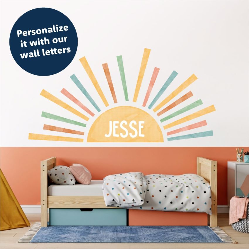 Boho Sun Wall Stickers gallery image №2