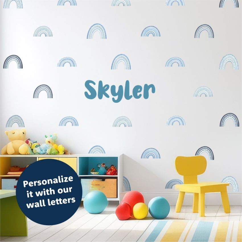 Boho Rainbow Wall Stickers gallery image №4