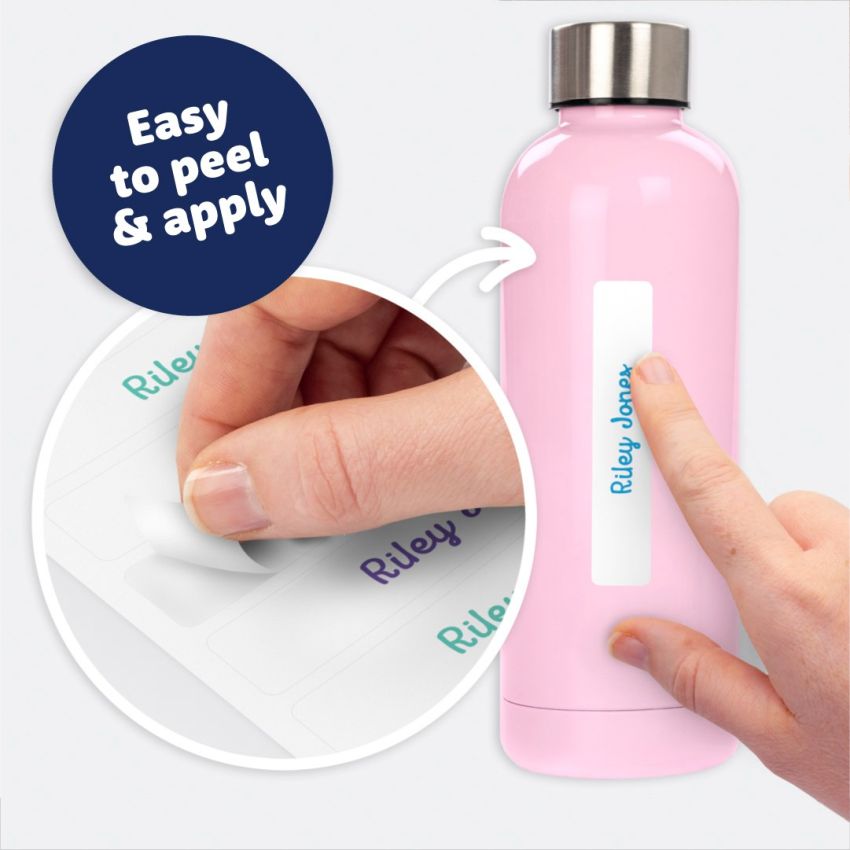 White Name Labels Combo Pack product preview image