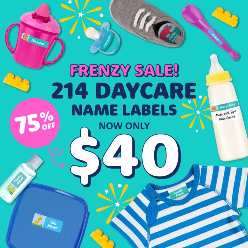 Daycare Name Labels Value Kit gallery image №1