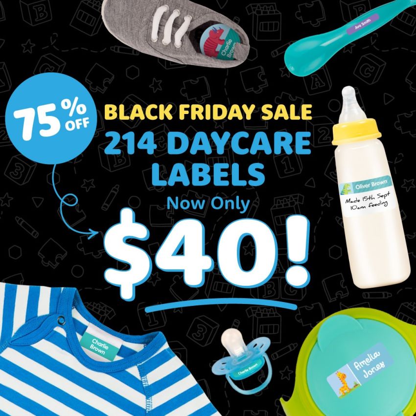 Daycare Name Labels Value Kit product preview image