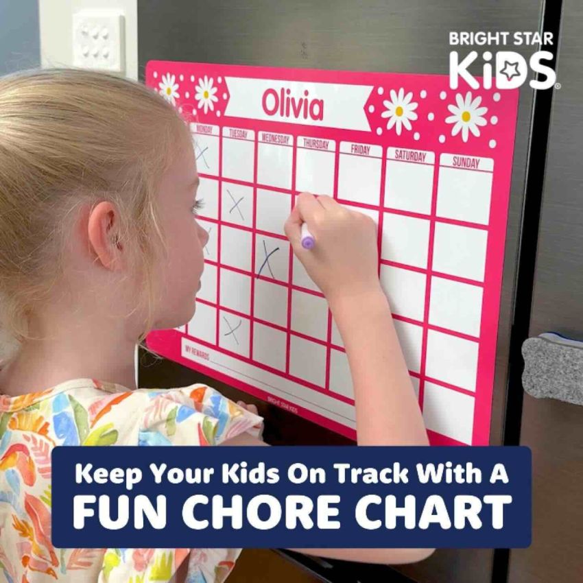 Kids Dry Erase Chore Chart gallery image №3