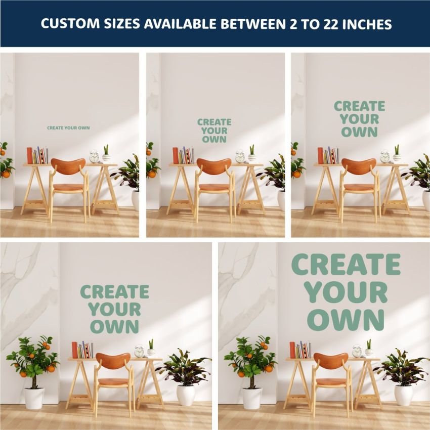 Vinyl Wall Lettering product preview image
