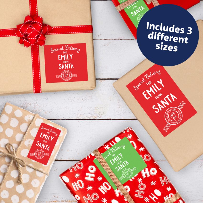 Santa Labels Combo Pack product preview image
