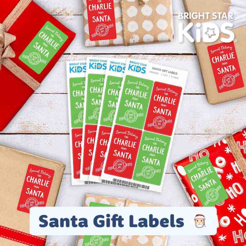 Personalized Santa Gift Labels product preview image
