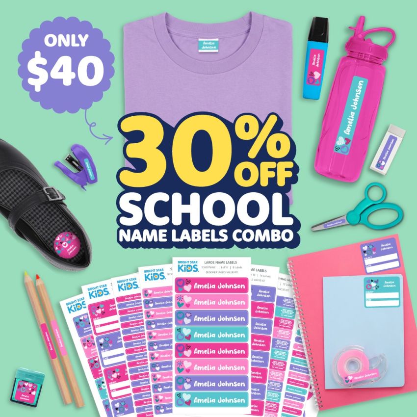 School Name Labels Combo Pack gallery image №1