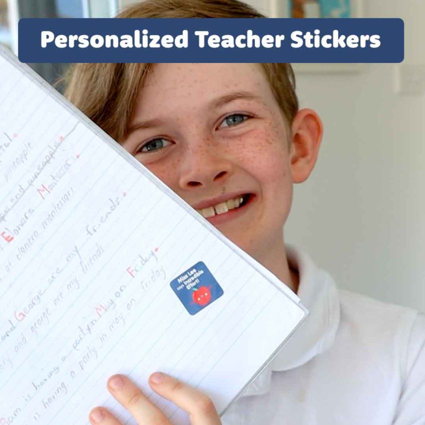 Personalized Teacher Stickers gallery image №1