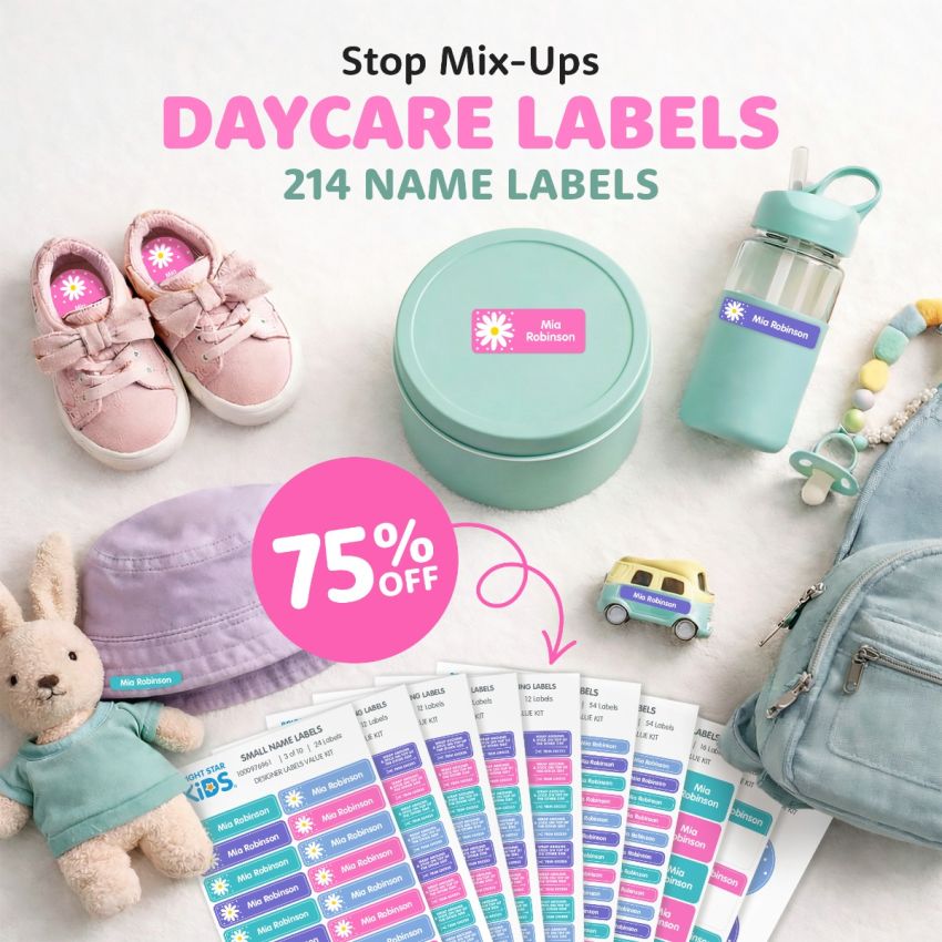 Daycare Name Labels Value Kit product preview image