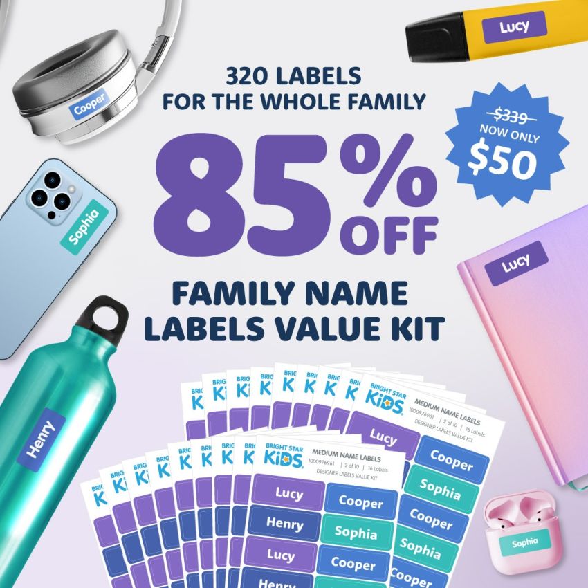 Family Name Labels Value Kit product preview image