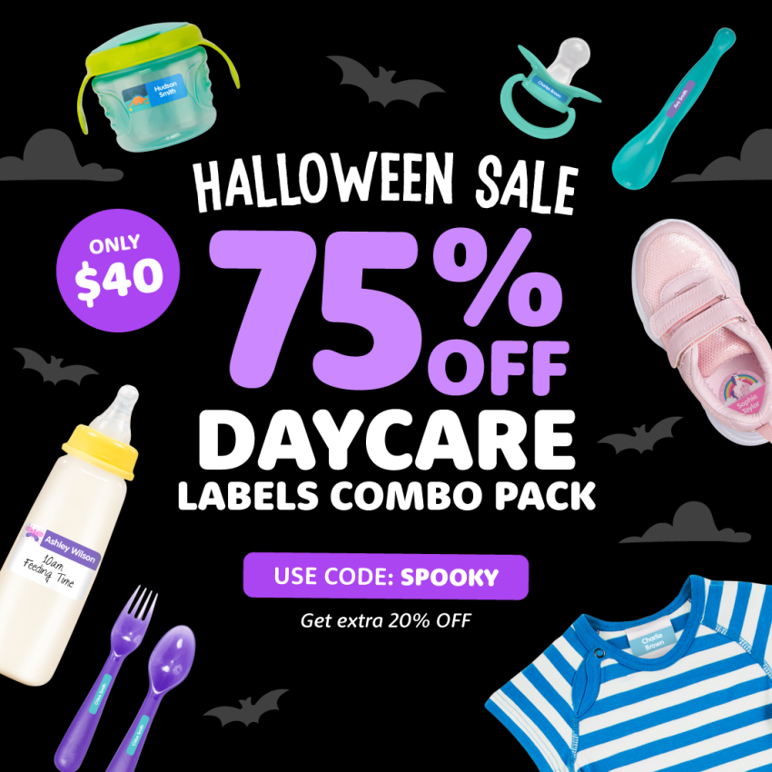 Daycare Name Labels Combo Pack gallery image №1