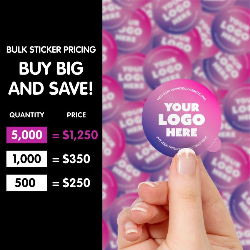 Bulk Promo Stickers product preview image