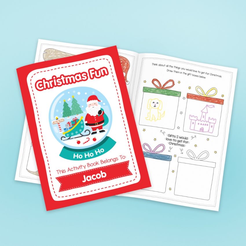 Christmas Activity Book product preview image