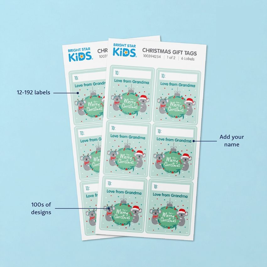 Personalized Christmas Gift Labels product preview image