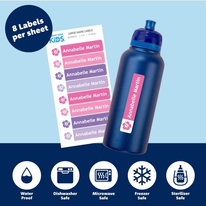 Classic Large Stick On Name Labels gallery image №1