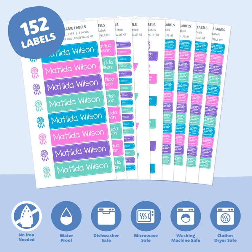 Classic Preschool & Kindy Name Labels Value Kit product preview image