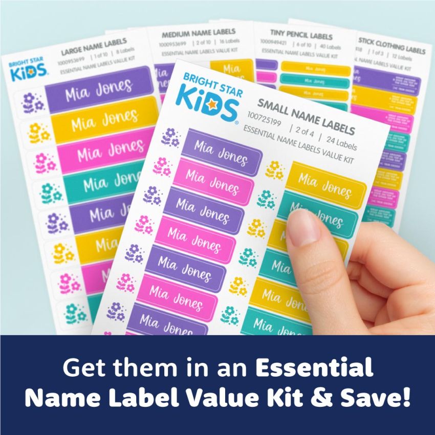 Classic Small Name Labels product preview image