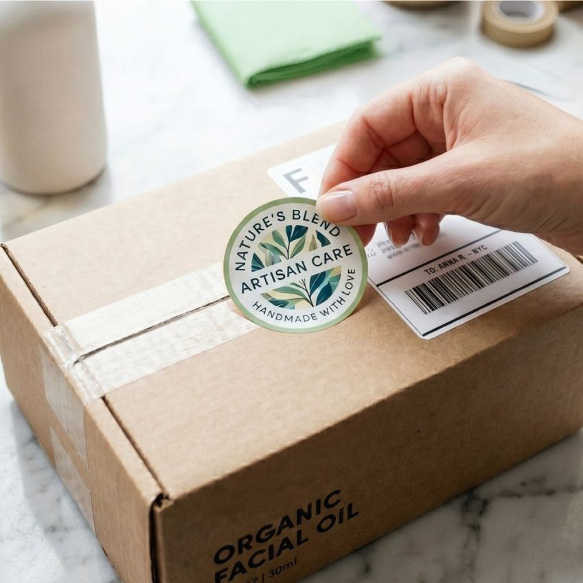 Circle Vinyl Sticker Sheets product preview image