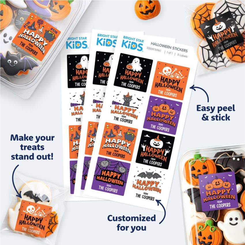 Custom Halloween Stickers gallery image №1