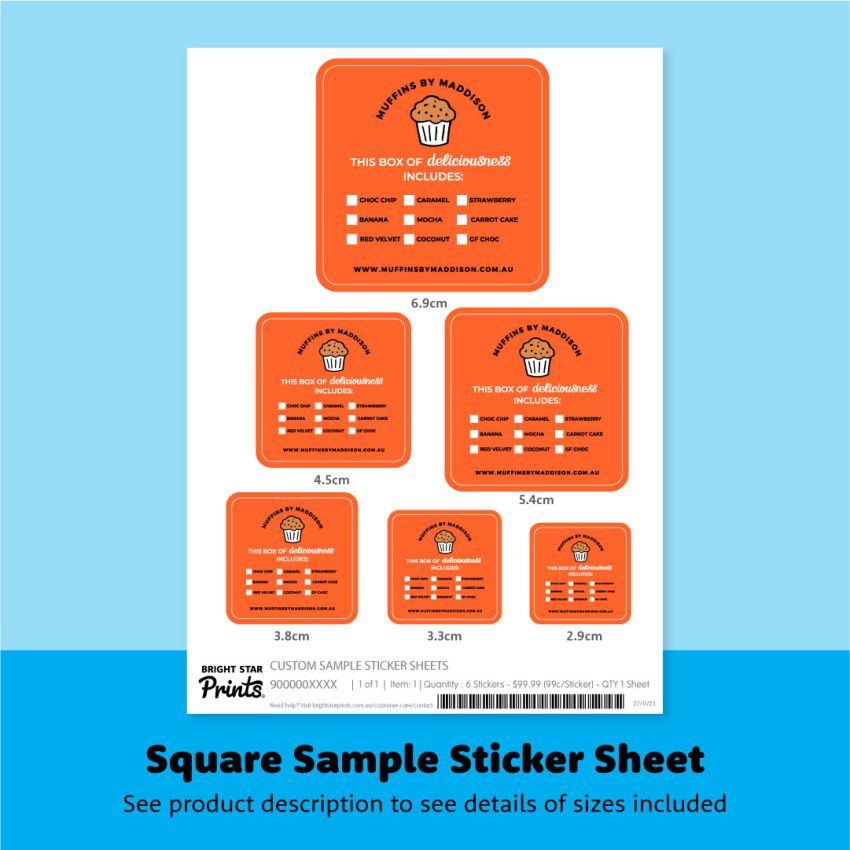 Custom Sample Stickers gallery image №3