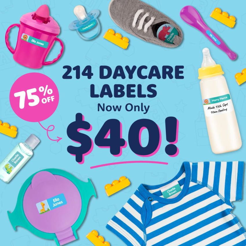 Daycare Name Labels Value Kit product preview image