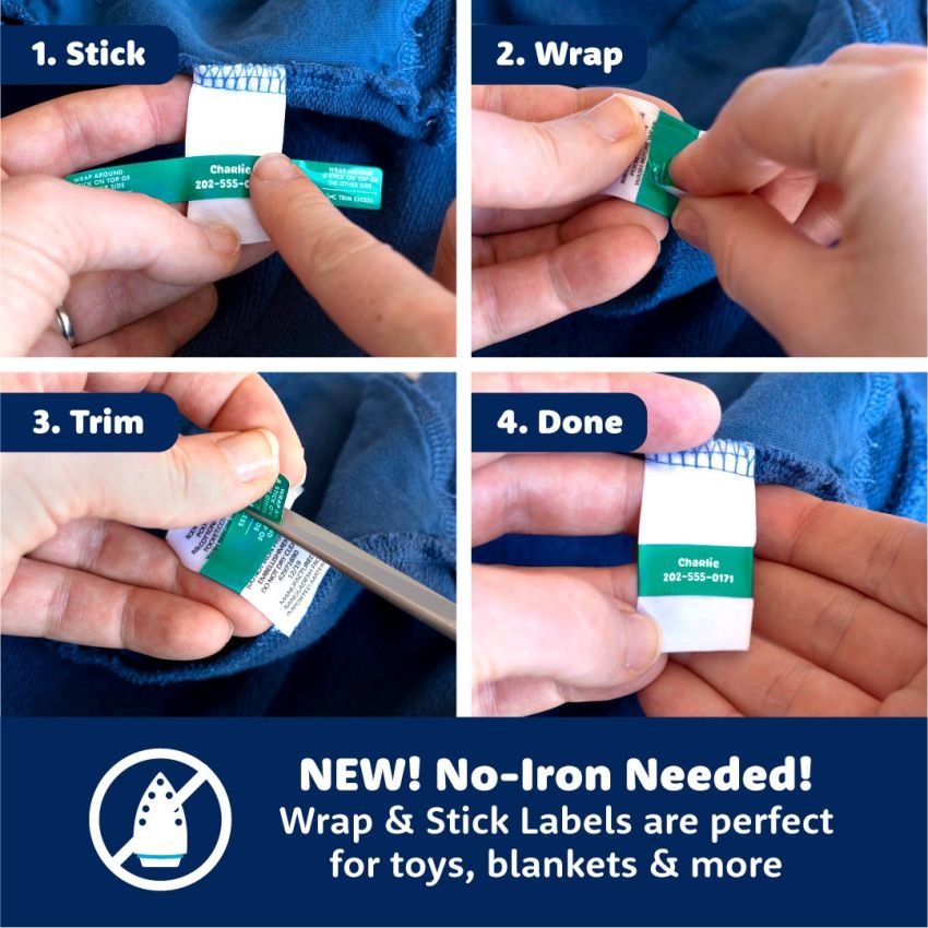 Classic Daycare Name Labels Value Kit product preview image