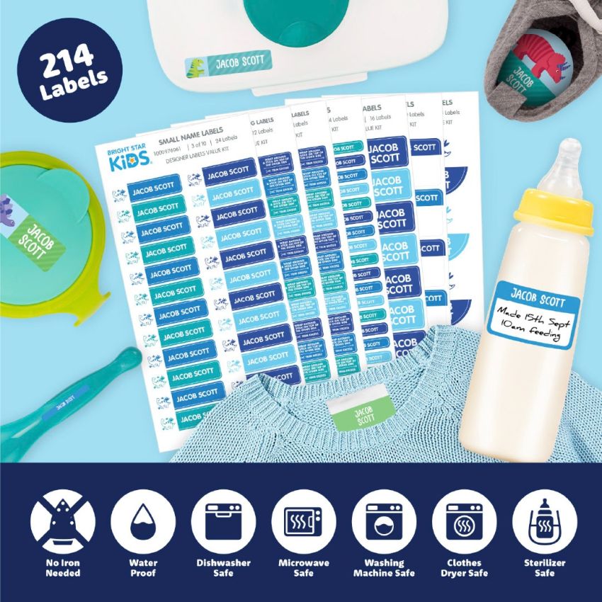 Classic Daycare Name Labels Combo Pack gallery image №2