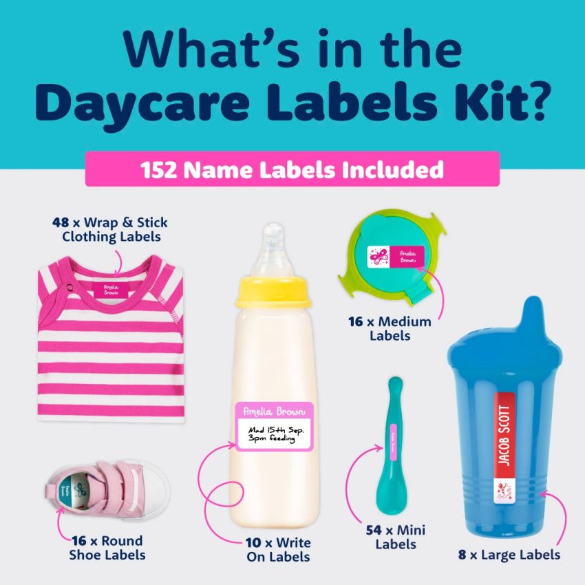 Classic Daycare Name Labels Value Kit gallery image №4