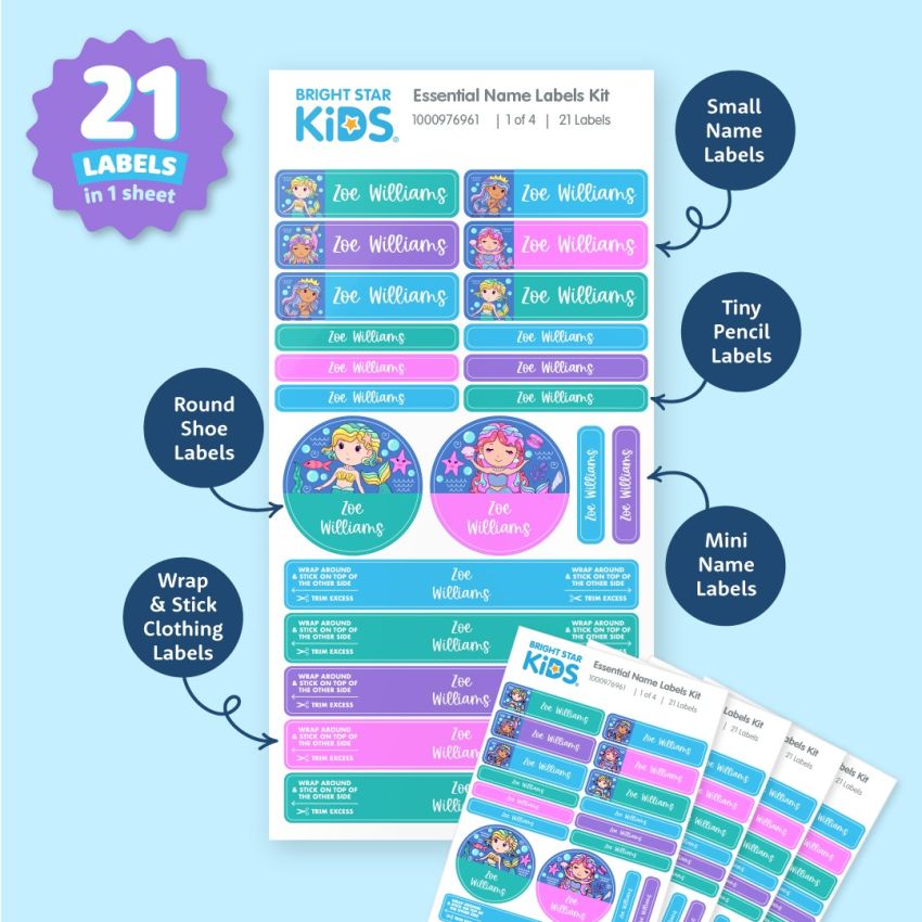 Essential Name Labels Value Kit product preview image