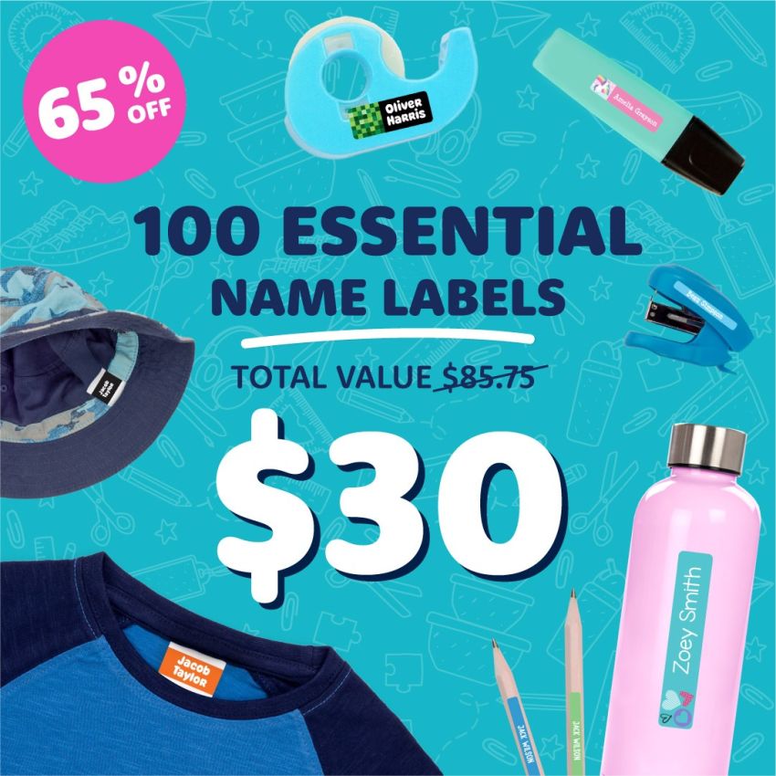 Essential Name Labels Combo Pack product preview image