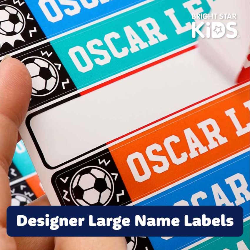 Designer Large Stick On Name Labels gallery image №3