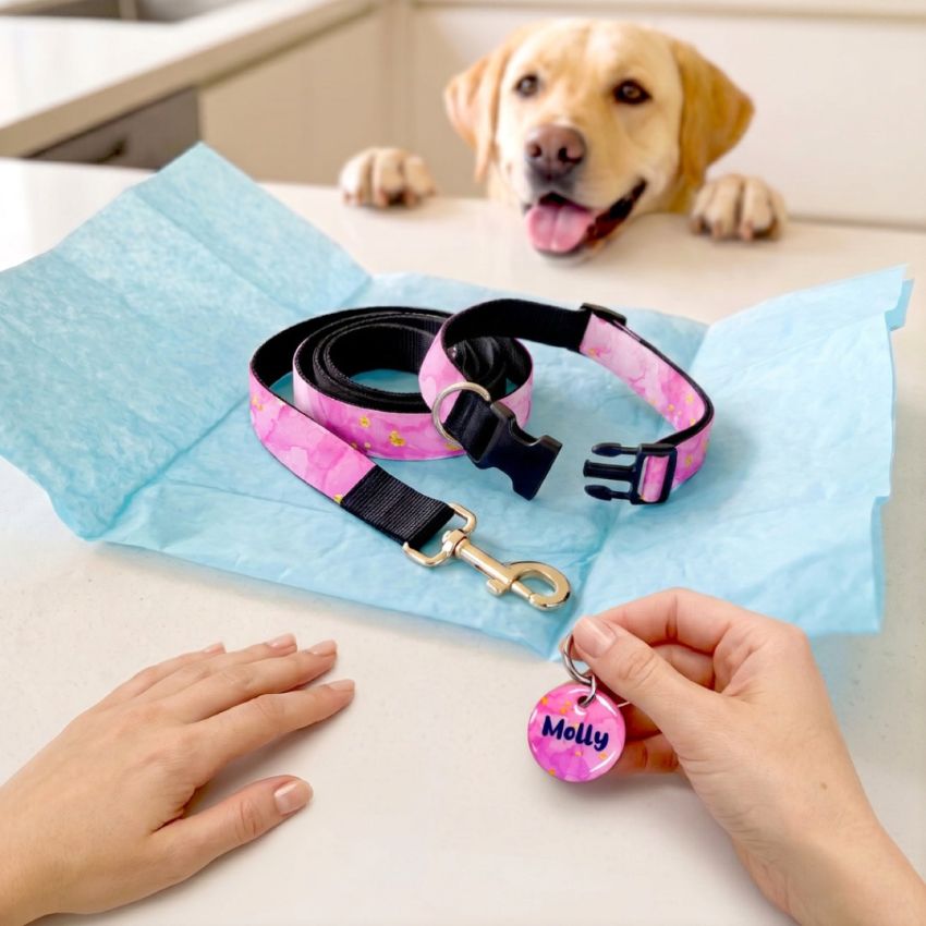 Dog Tag & Collar Combo product preview image