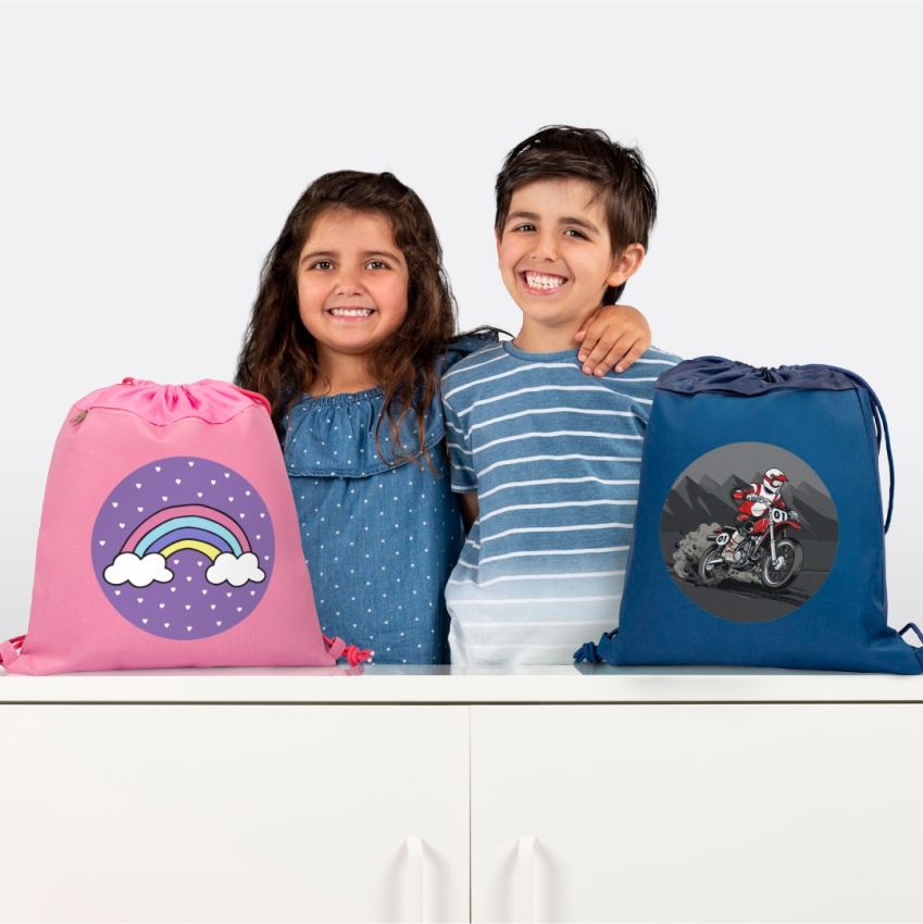 Non-Personalized Drawstring Bags product preview image