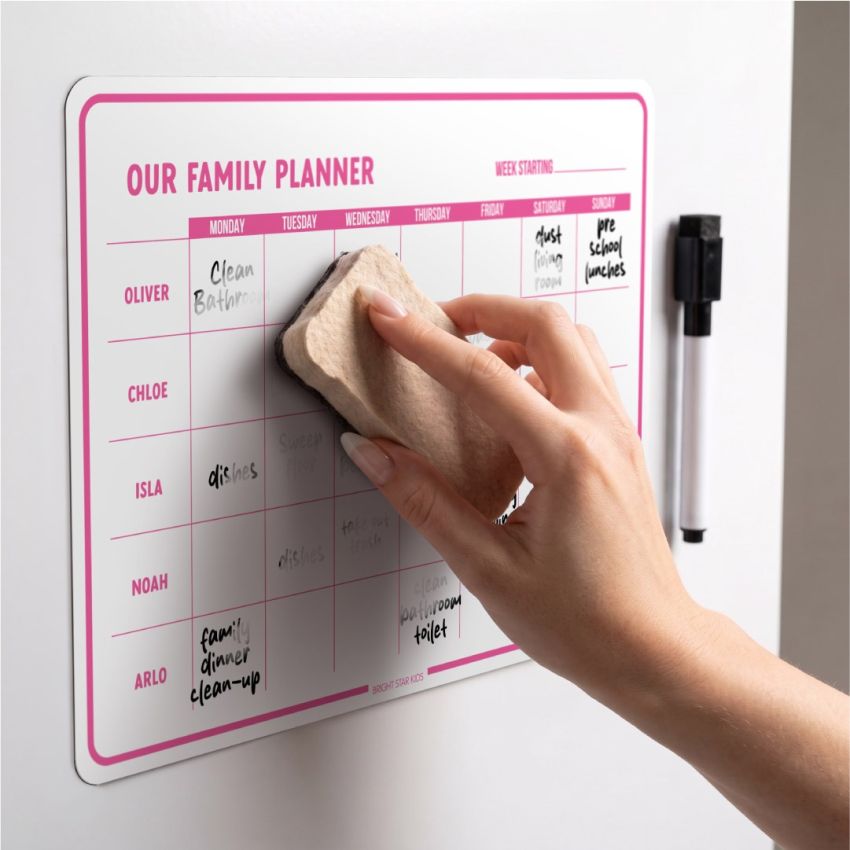 Dry Erase Family Planner product preview image