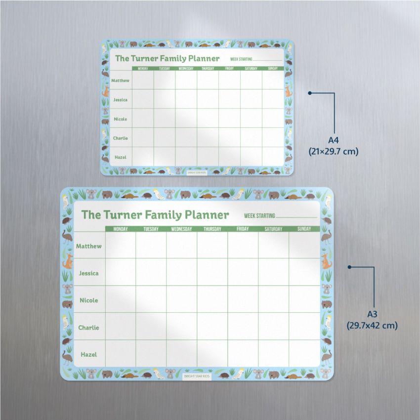 Dry Erase Family Planner product preview image