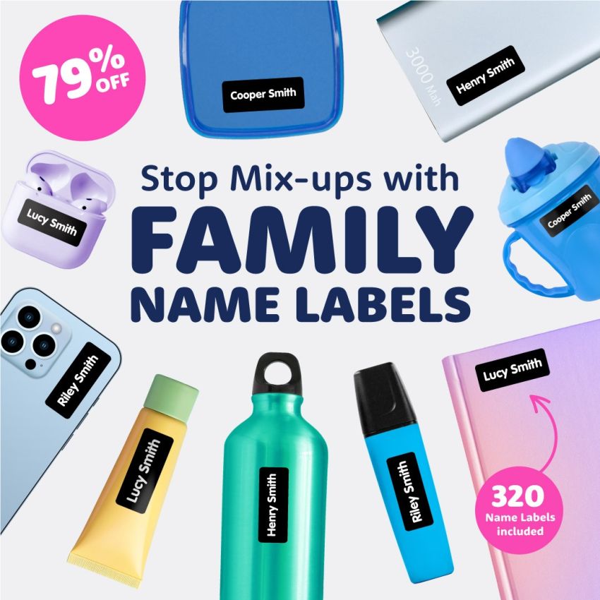 Family Name Labels Value Kit gallery image №1