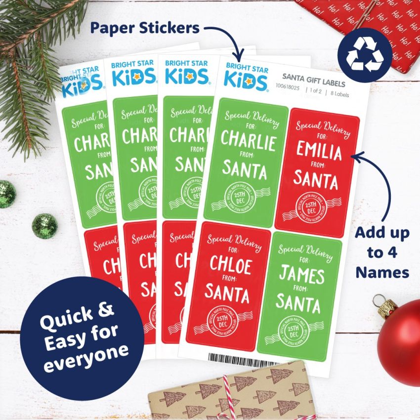 Family Santa Labels Value Pack gallery image №2