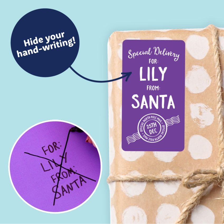 Family Santa Labels Value Pack product preview image