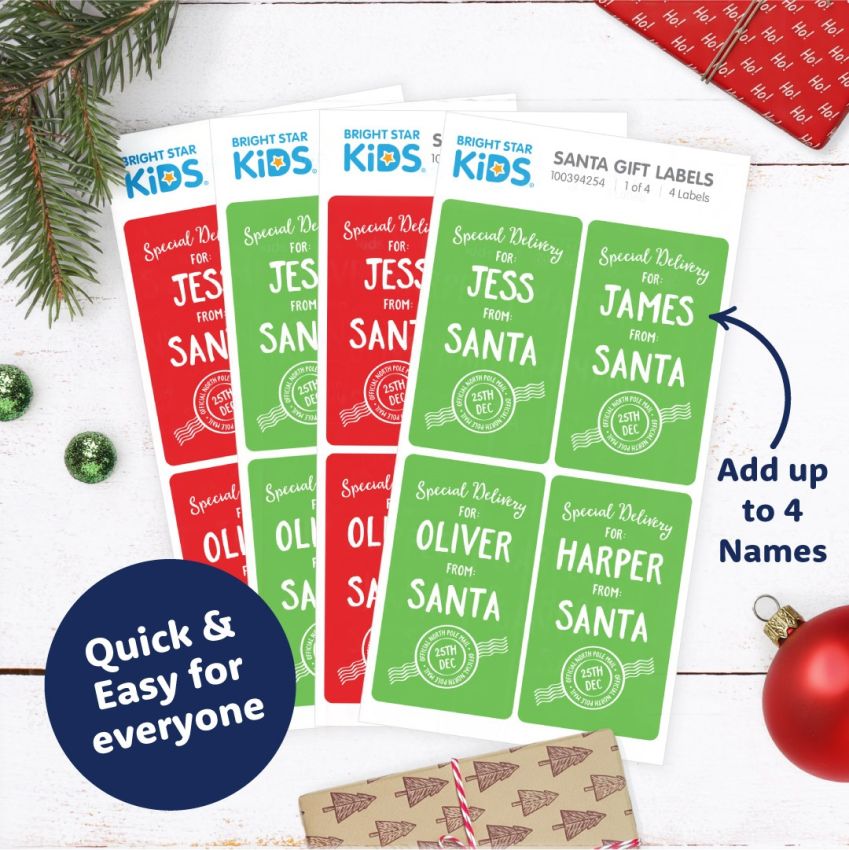 Family Santa Labels Value Pack gallery image №2