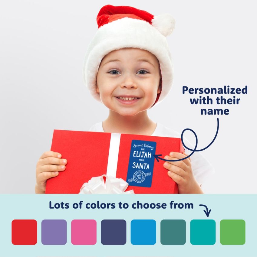 Family Santa Labels Value Pack product preview image