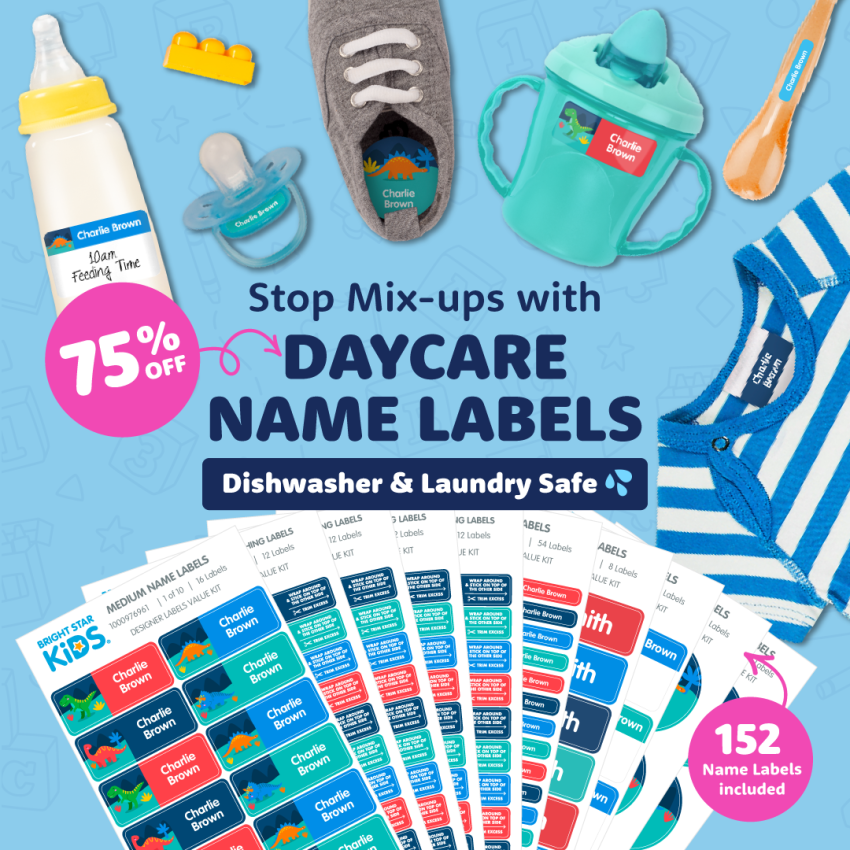 Daycare Name Labels Value Kit product preview image