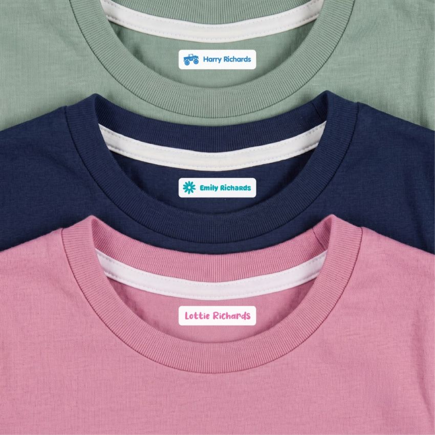 Iron On Name Labels Value Kit product preview image