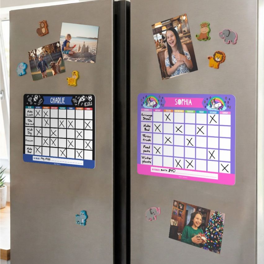 Kids Dry Erase Chore Chart product preview image