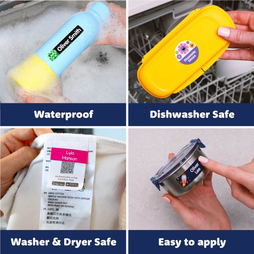 Name Label & Stamp Combo Pack product preview image