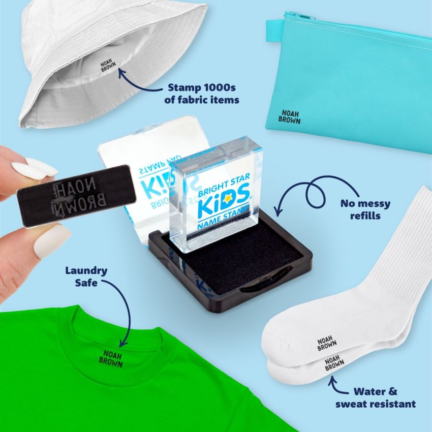 Name Label & Stamp Combo Pack product preview image