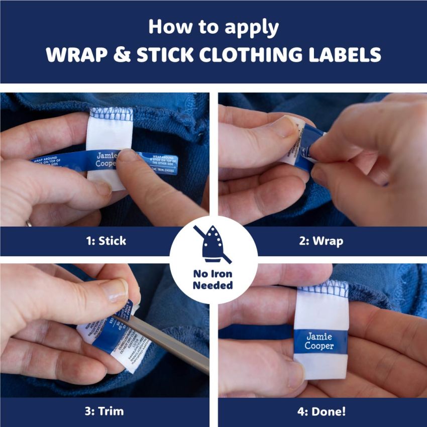 Name Label & Stamp Combo Pack product preview image